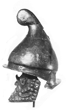 A Thracian helmet